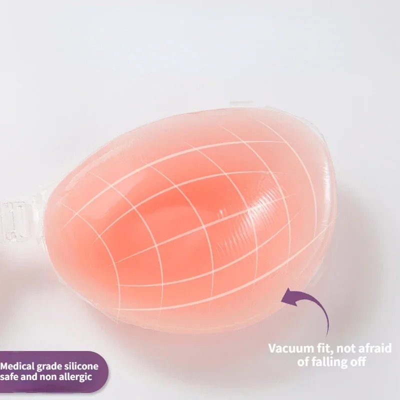 Backless Bra Sticky - Silicone Bra Invisible Push Up Sexy