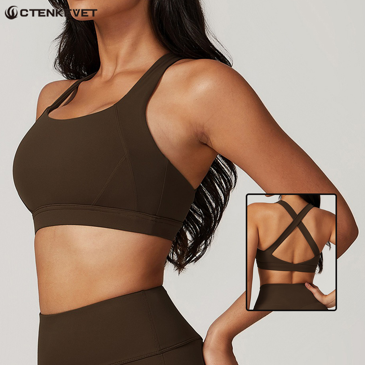 Plunge Bra Push Up - New Summer Women's Shockproof Sport Bra
