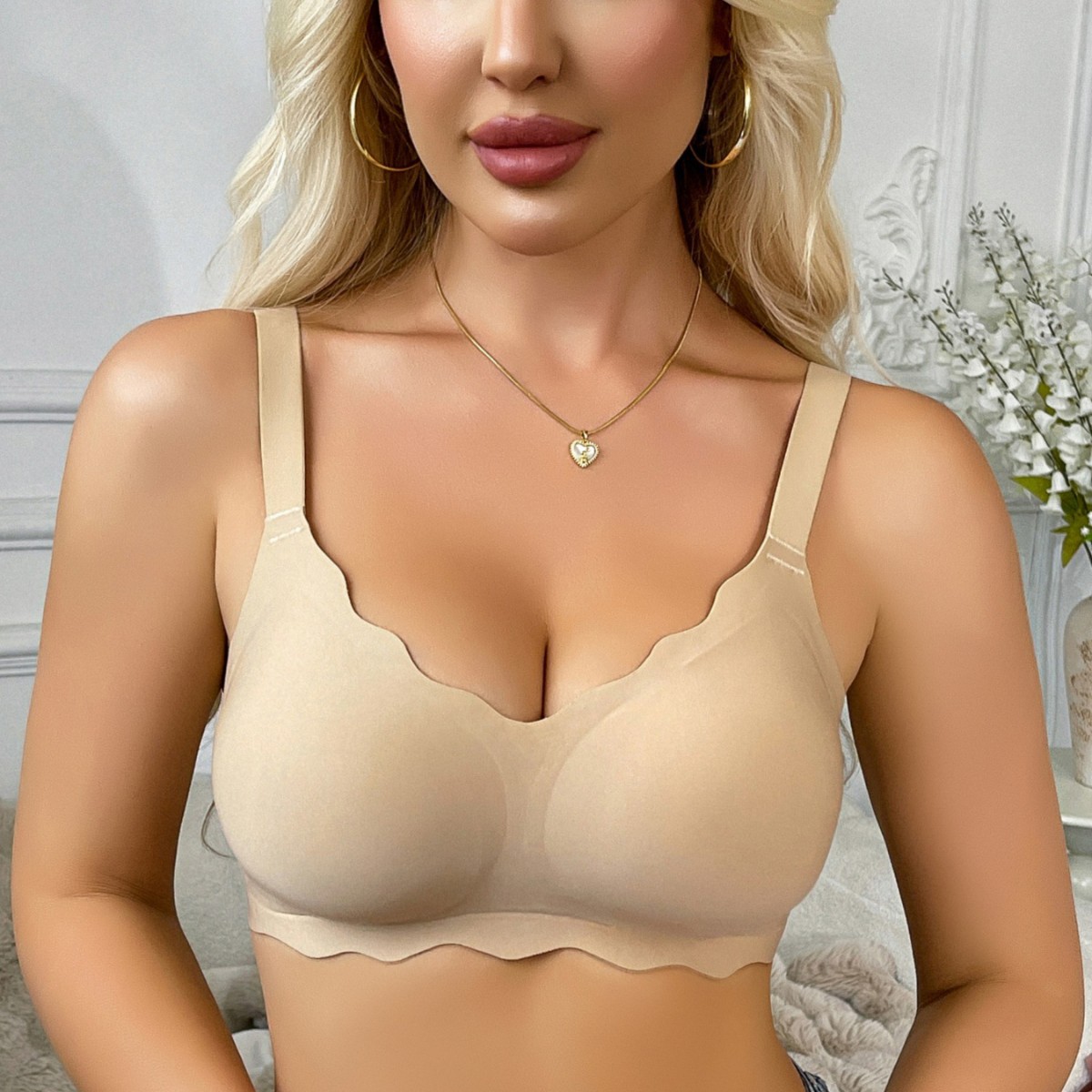 Women's Leopard Print Seamless - Wirefree Bra Comfort 리뷰 및 가격