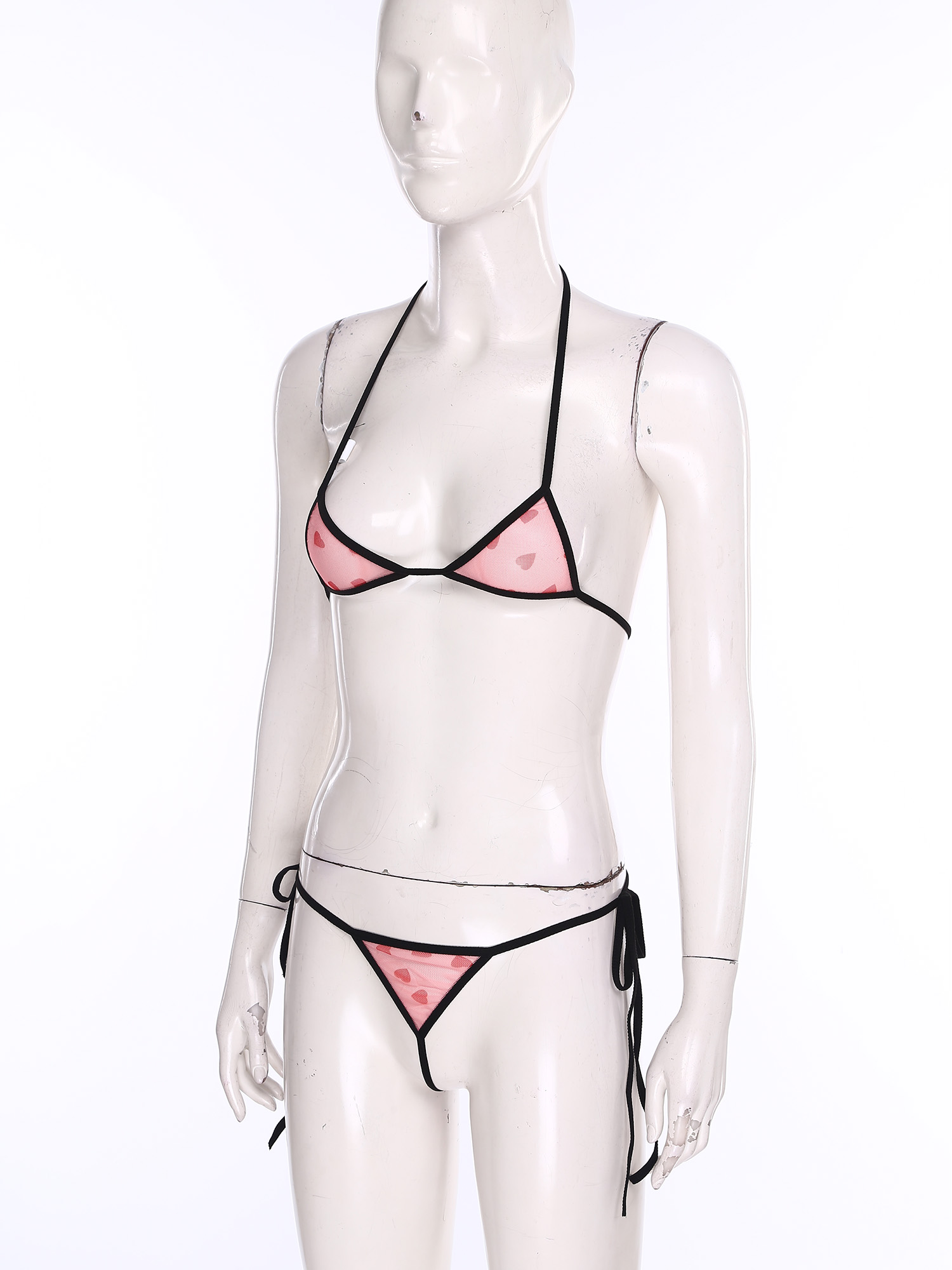 Womens Micro Mini Bikini Linge - Sheer Mesh Bra 리뷰 및 가격