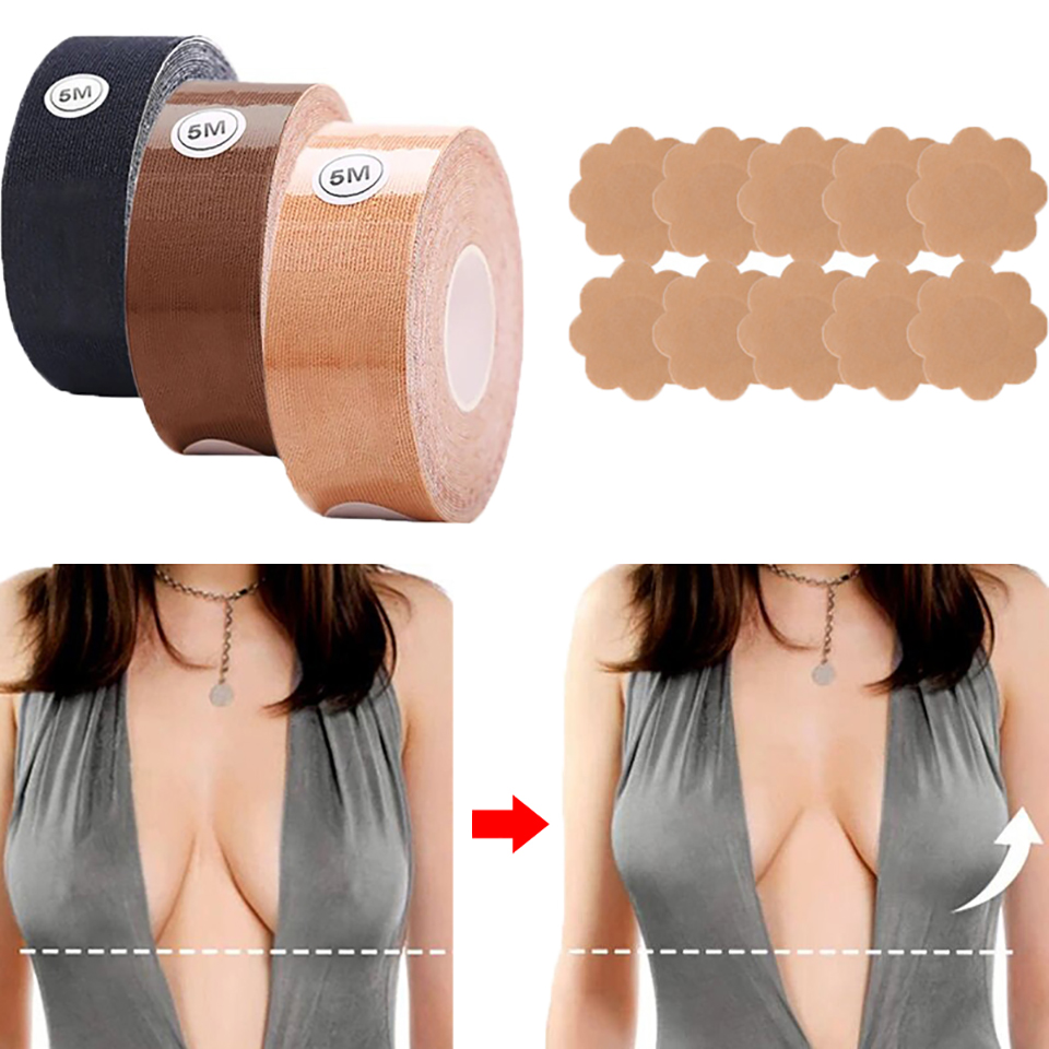 Invisible Breast Lift Tape Sil - Backless Bra Sticky 리뷰 및 가격