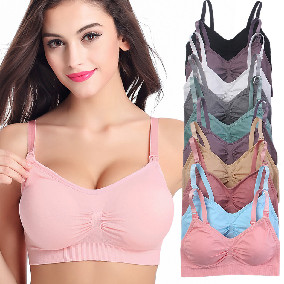 Breathable Maternity Pregnant  - Sleep Bra Bralette 리뷰 및 가격