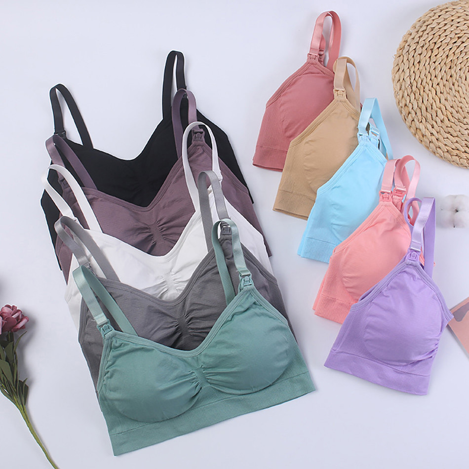 Breathable Maternity Pregnant  - Sleep Bra Bralette 리뷰 및 가격