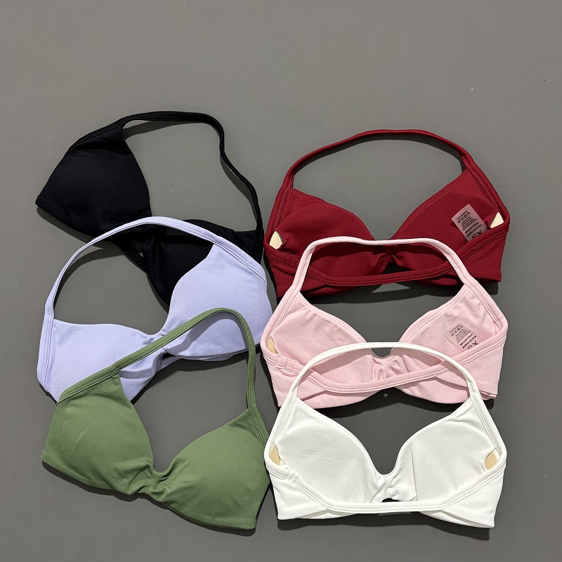 Sports Strappy Bra Yoga Underw - Sports Bra Racerback 리뷰 및 가격