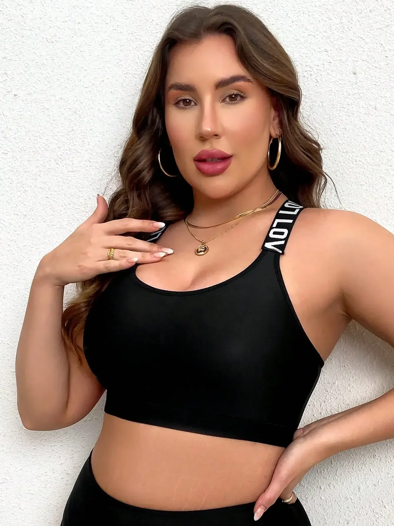 Plus Size Women Sports Bra, Bl - Full Coverage Bra 리뷰 및 가격