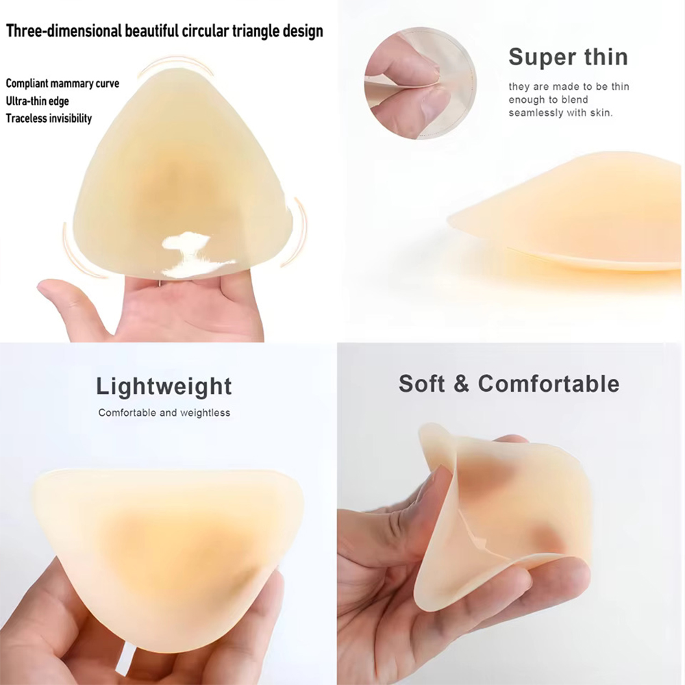 Silicone Triangular Nipple Cov - Backless Bra Sticky 리뷰 및 가격