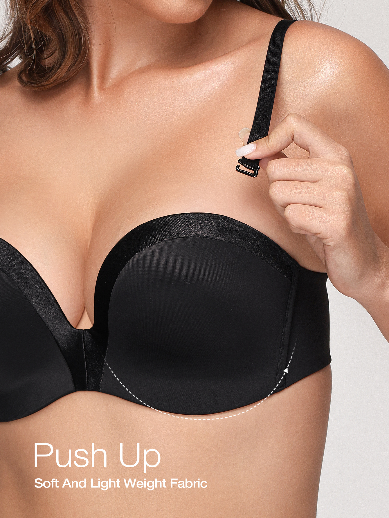 Wingslove Women Strapless Push - Convertible Bra Multiway 리뷰 및 가격