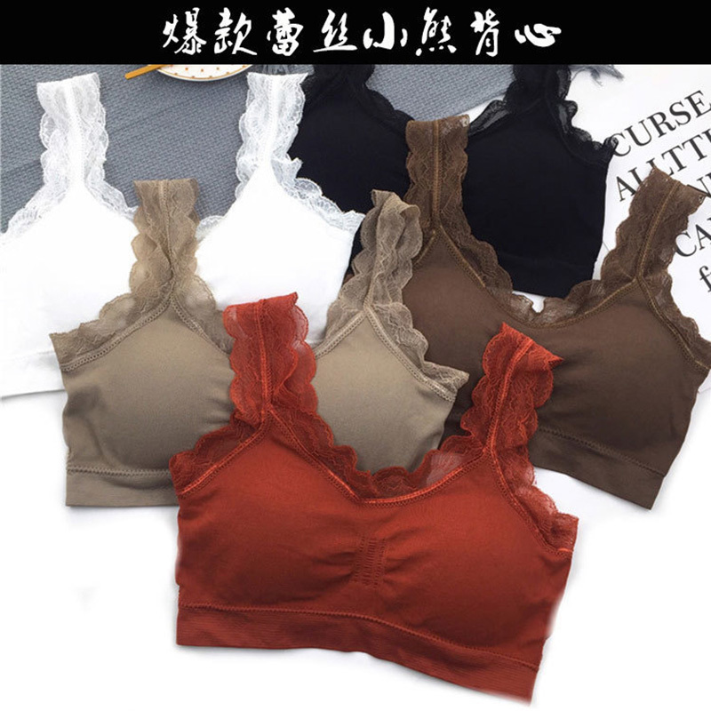 3D Sexy lace Lingerie Seamless - Lace Bralette Set 리뷰 및 가격