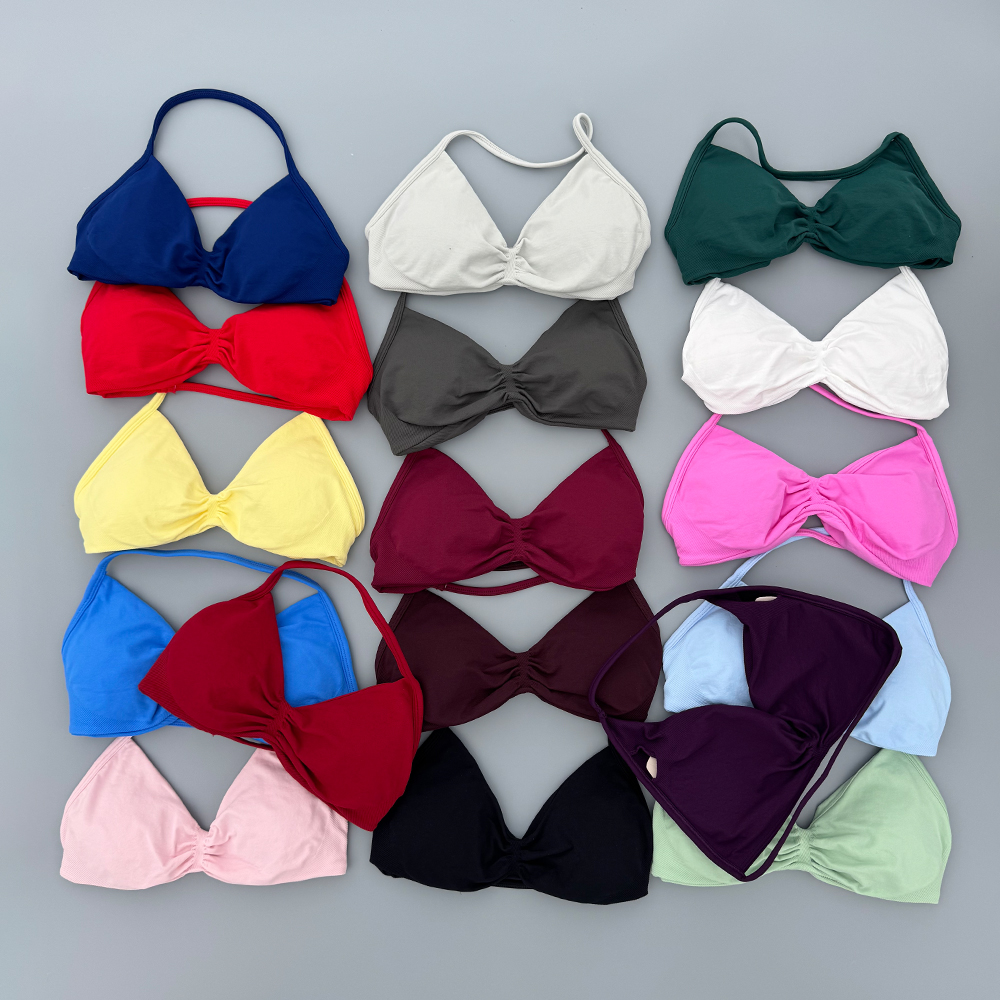 Sports Strappy Bra Yoga Underw - Sports Bra Racerback 리뷰 및 가격