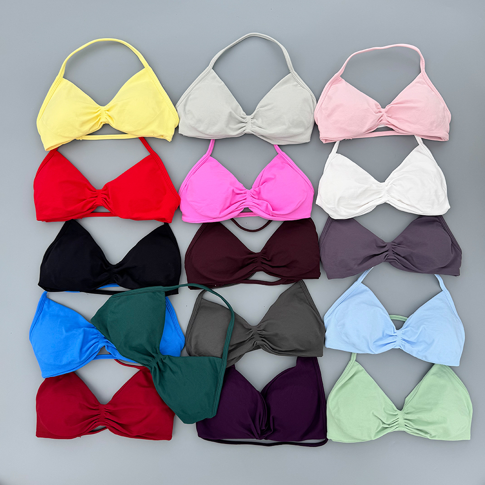 Sports Strappy Bra Yoga Underw - Sports Bra Racerback 리뷰 및 가격