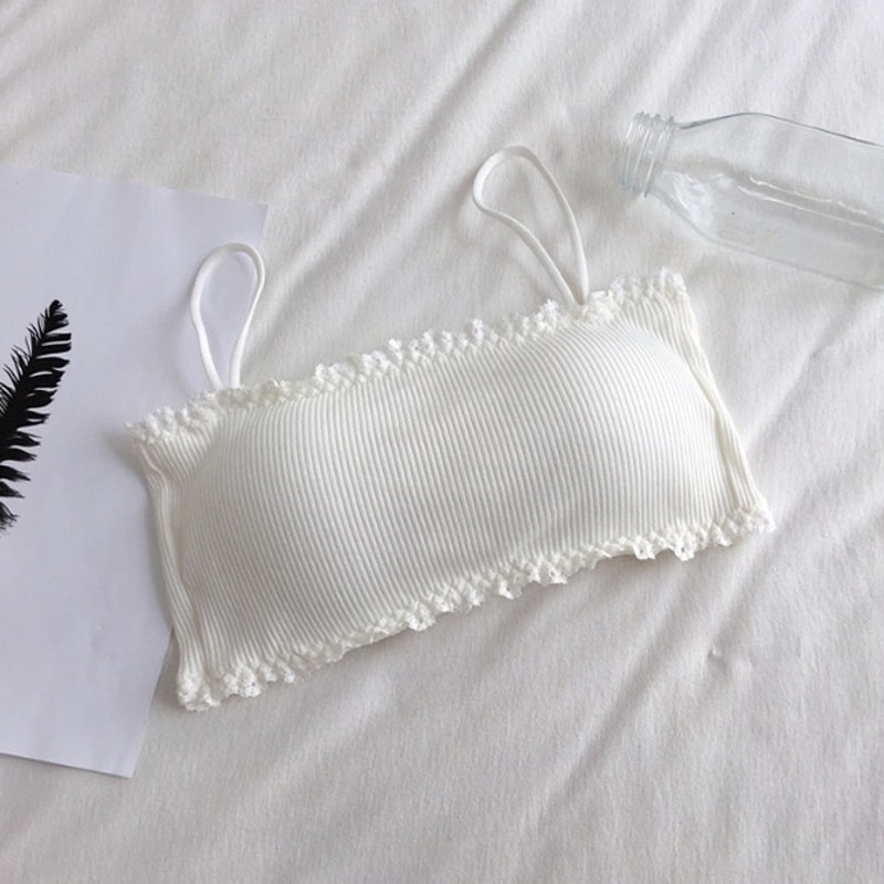 Women's Cotton Bra Female Tube - T Shirt Bra Seamless 리뷰 및 가격