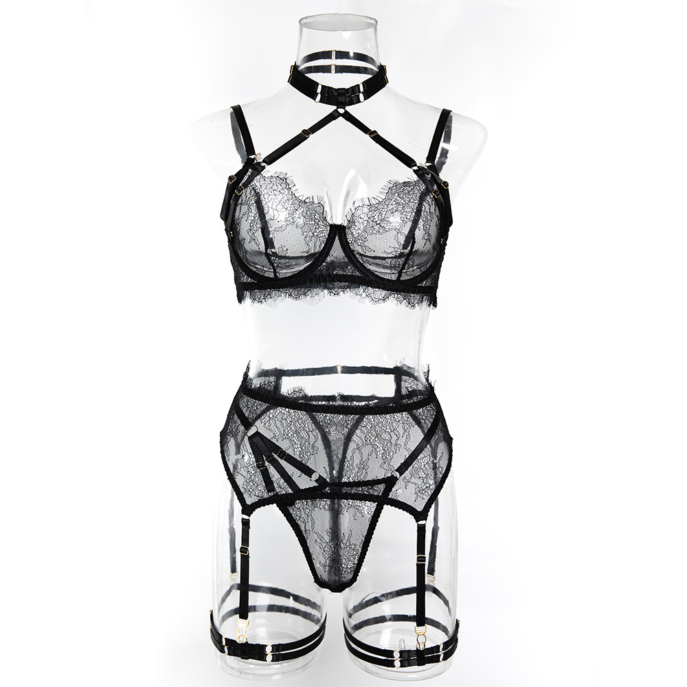 Sexy Lace Erotic Set Women See - Sheer Bra Lace 리뷰 및 가격