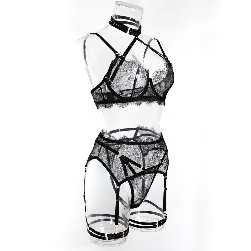 Sexy Lace Erotic Set Women See - Sheer Bra Lace 리뷰 및 가격