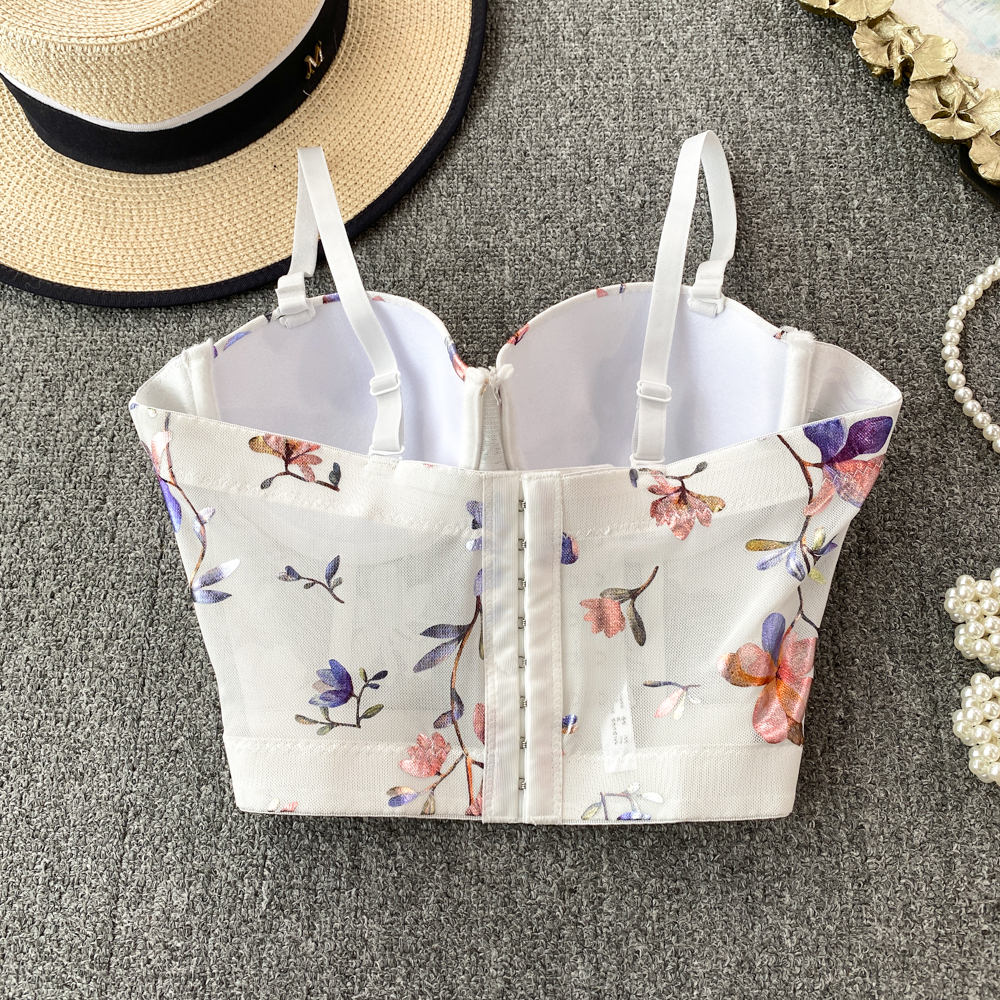 Women Sexy Floral printed Cors - Cotton Bra Everyday 리뷰 및 가격