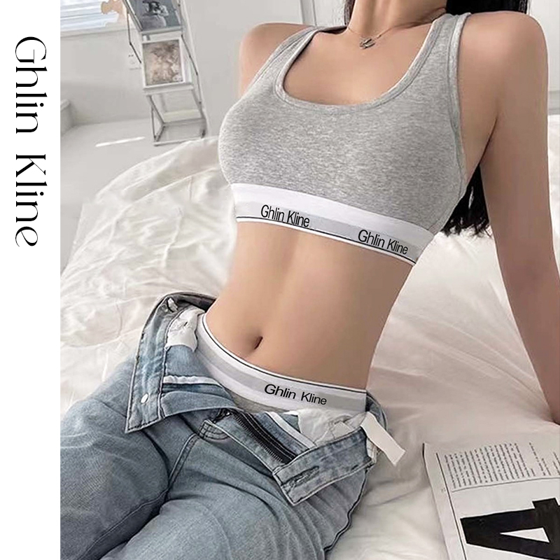 2PCS Ghlin Kline Underwear wit - T Shirt Bra Seamless 리뷰 및 가격