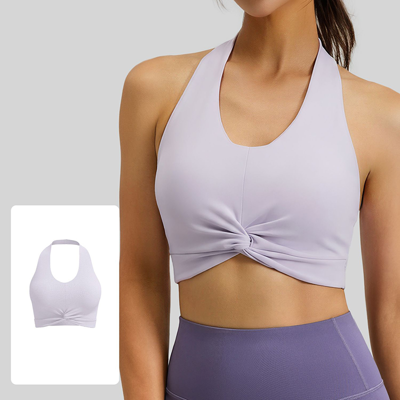 New Women Halter Neck Sports B - Plunge Bra Push Up 리뷰 및 가격