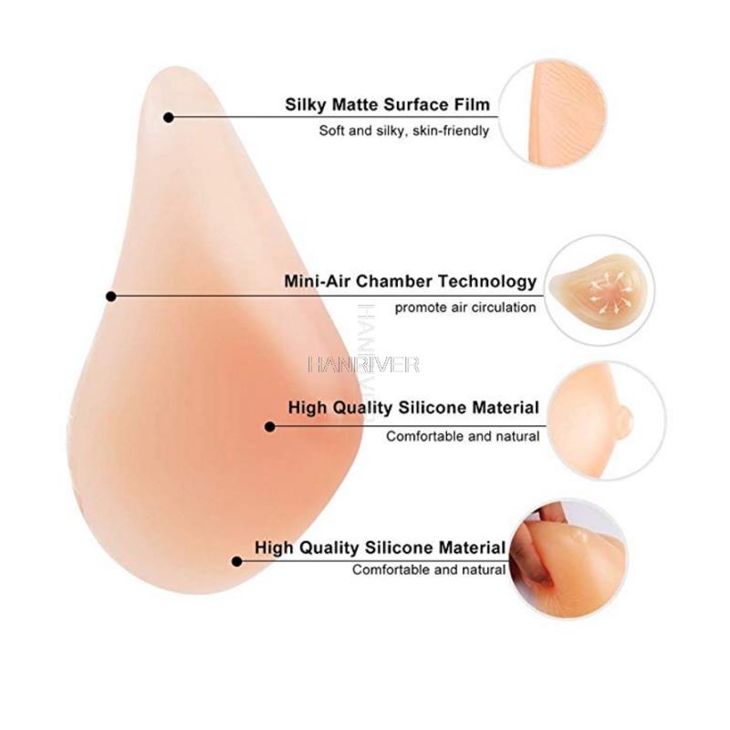 Silicone Breast Bra Skin color - Mastectomy Bra Pocket 리뷰 및 가격