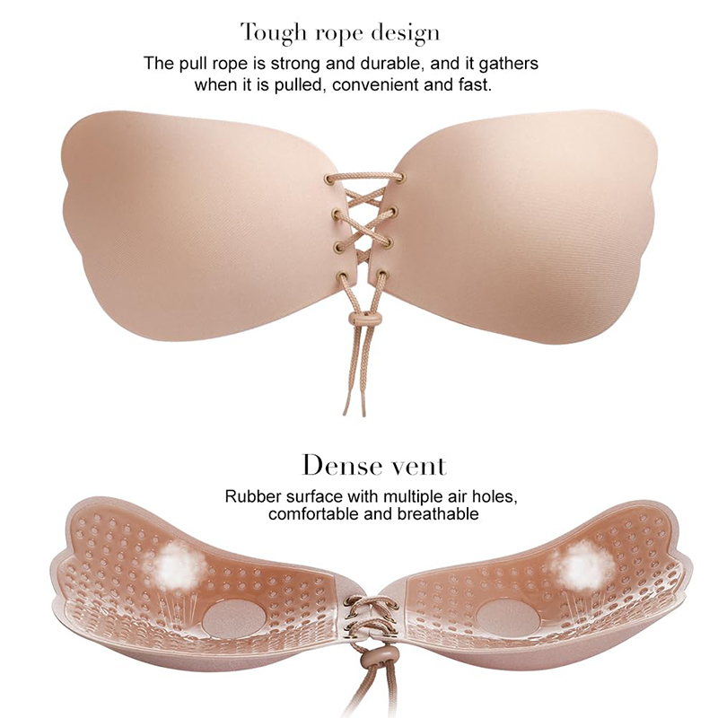 1/2 Pairs Women Summer Backles - Backless Bra Sticky 리뷰 및 가격