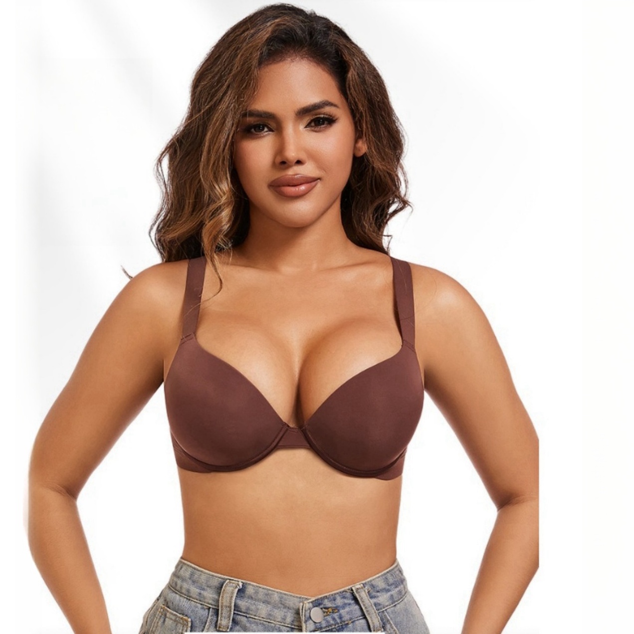 2025 Women's Plus Size Push Up - Demi Bra Balconette 리뷰 및 가격