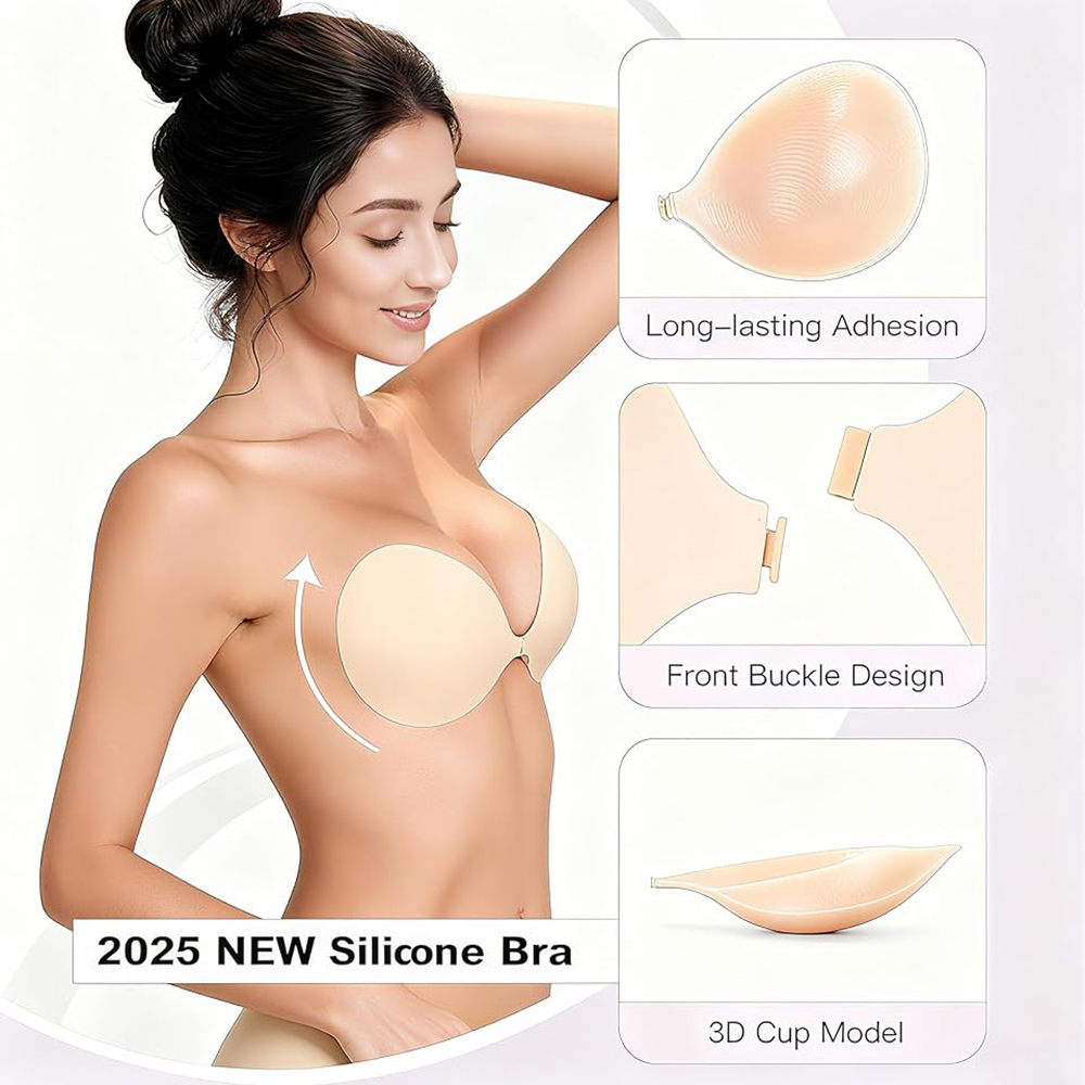 Strapless Push Up Sticky Bra P - Backless Bra Sticky 리뷰 및 가격