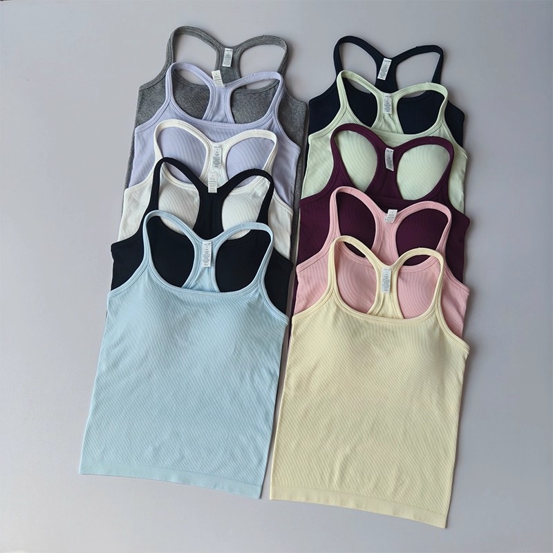 Summer Women's Yoga Camisole S - T Shirt Bra Seamless 리뷰 및 가격