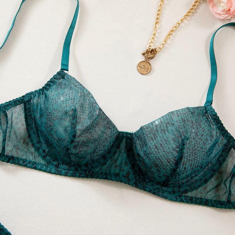 2pcs/Set Woman Lingerie Gather - Sheer Mesh Bra 리뷰 및 가격