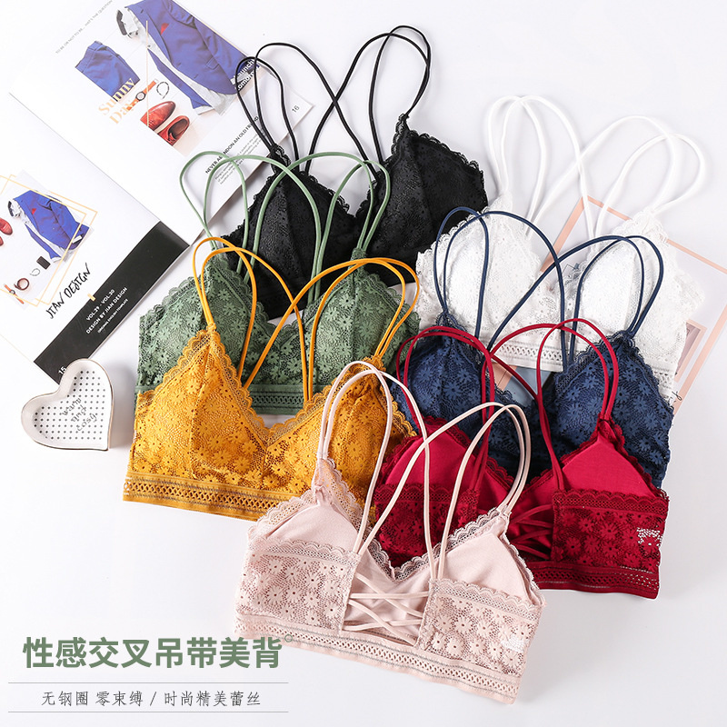 3D Sexy Lingerie Seamless Spor - Lace Bralette Set 리뷰 및 가격