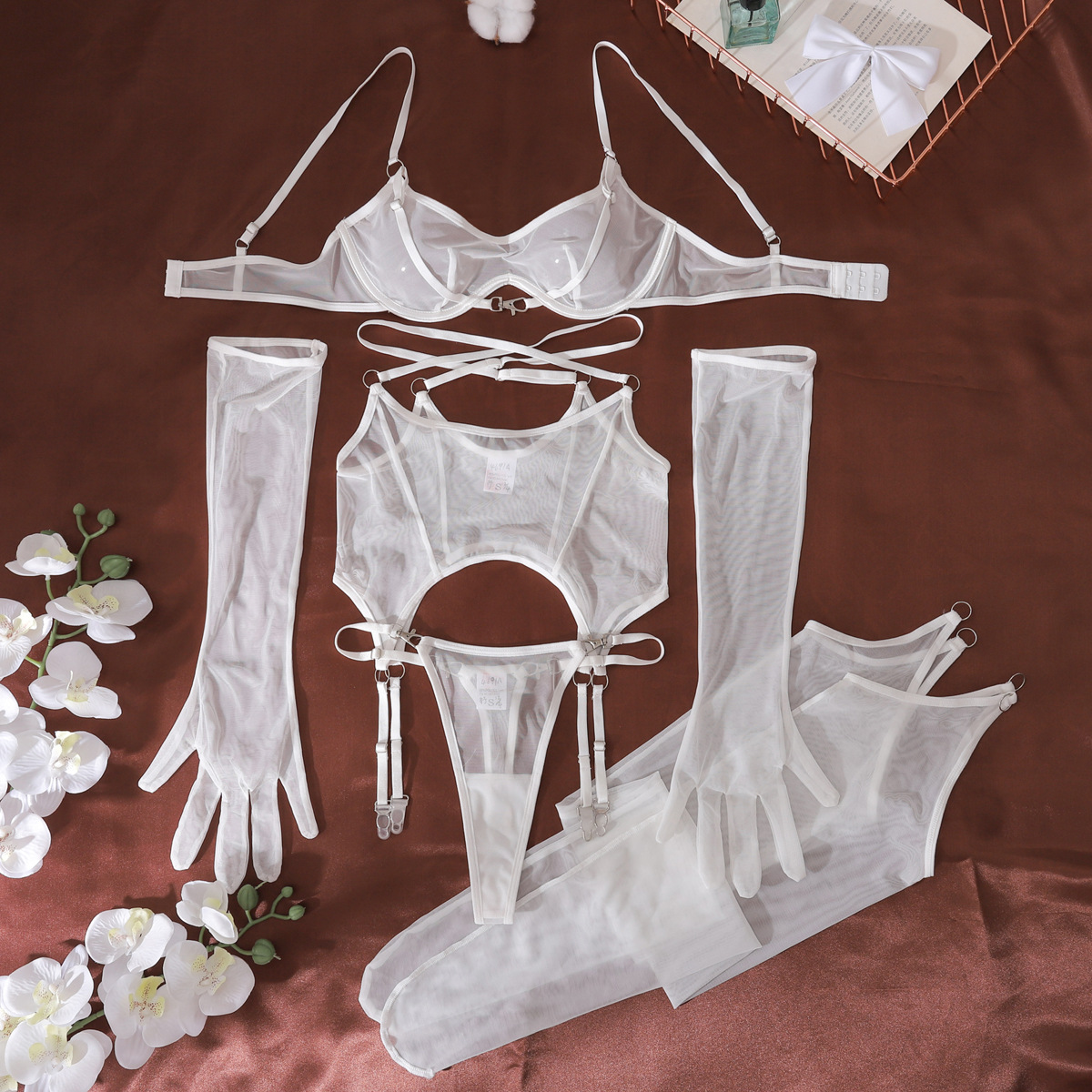 Sexy Mesh Breathable Lingerie  - Sheer Mesh Bra 리뷰 및 가격