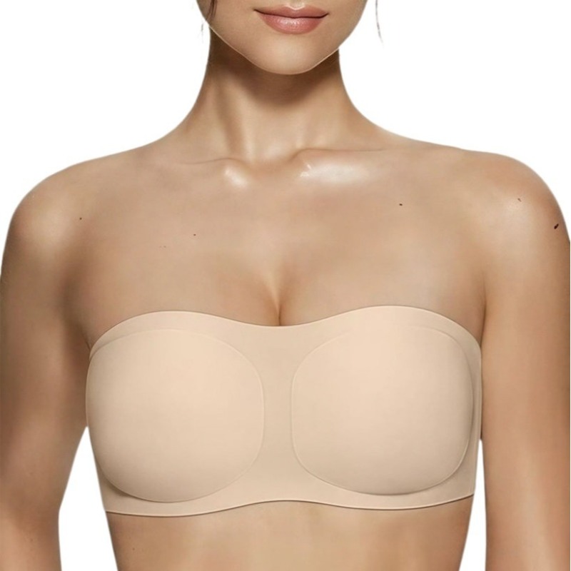 Women's Strapless Bra with Pus - Wirefree Bra Comfort 리뷰 및 가격