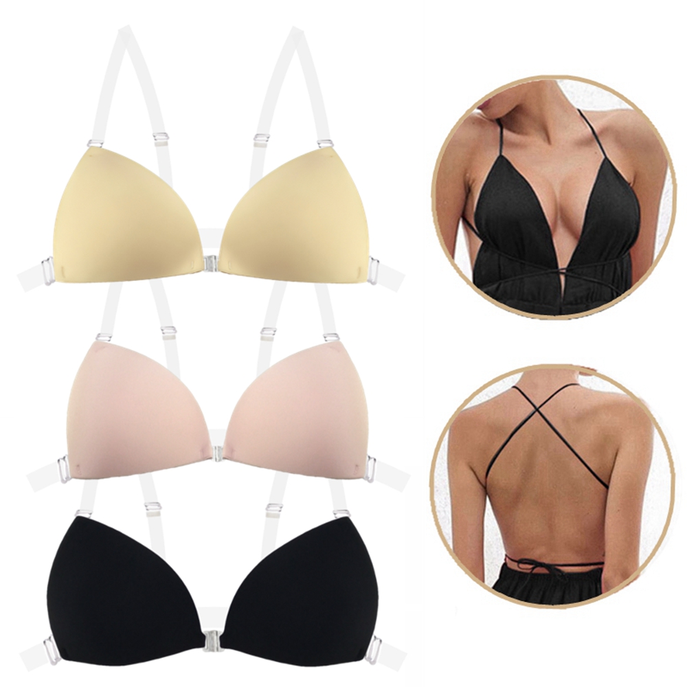 Sticky Bra for Women Backless  - Plunge Bra Push Up 리뷰 및 가격