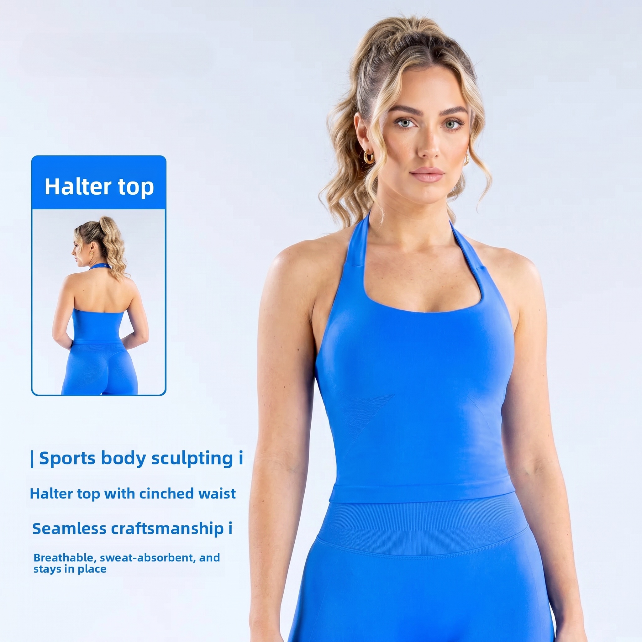 DenyfFitness Halter Top Woman  - Plunge Bra Push Up 리뷰 및 가격