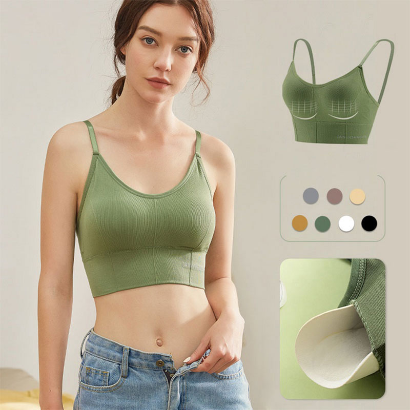 1PCS Adjustable Sports Bra wit - T Shirt Bra Seamless 리뷰 및 가격