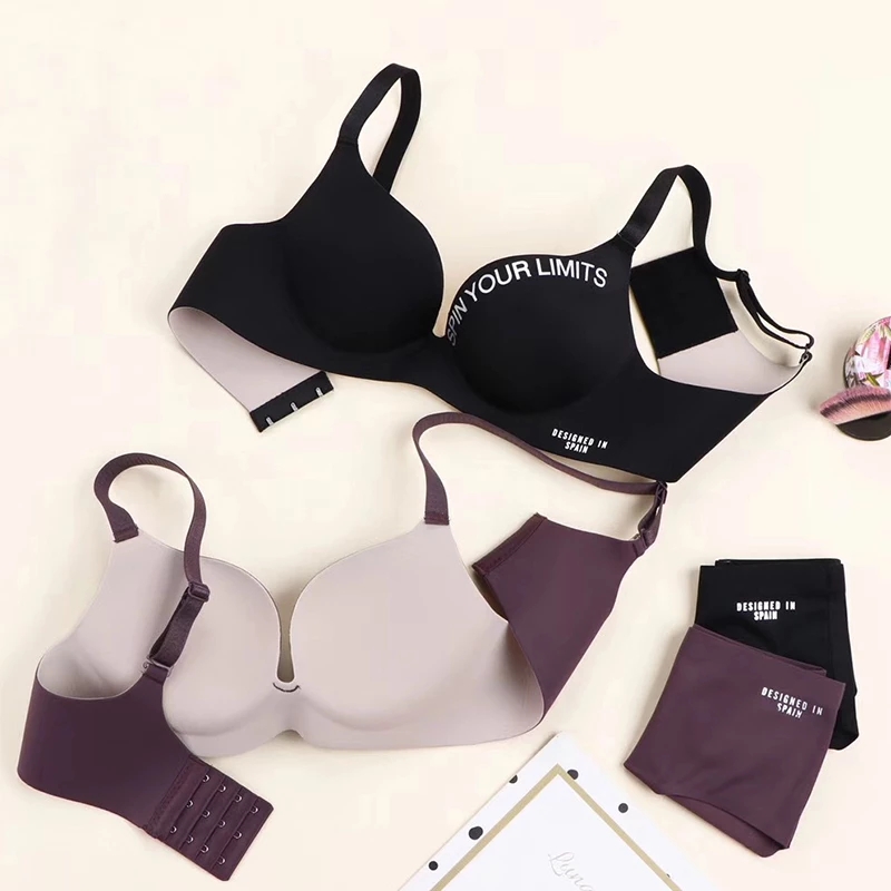 Simplicity Letters Printed Bra - Cotton Bra Everyday 리뷰 및 가격