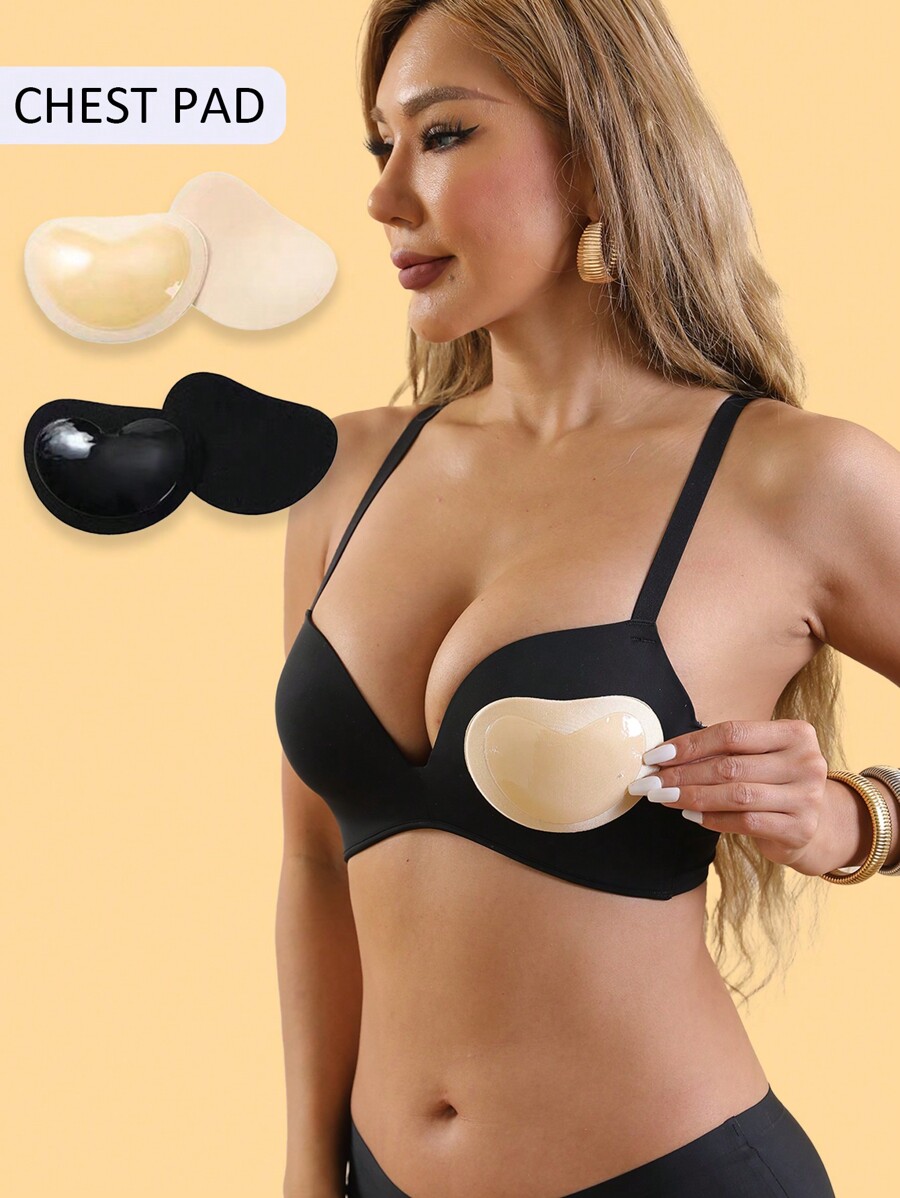Silicone Sticky Bra Pads Push  - Push Up Bra Silicone 리뷰 및 가격