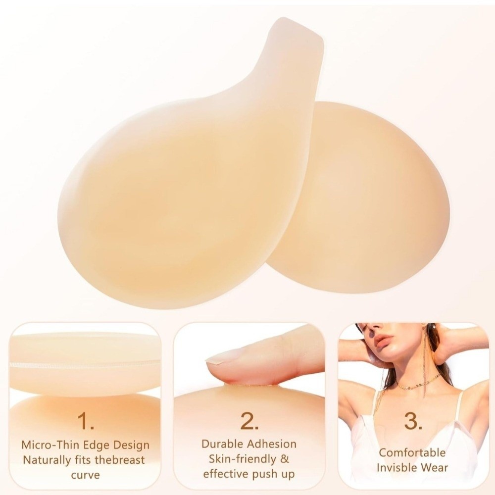 Seamless Silicone Nipple Cover - Push Up Bra Silicone 리뷰 및 가격
