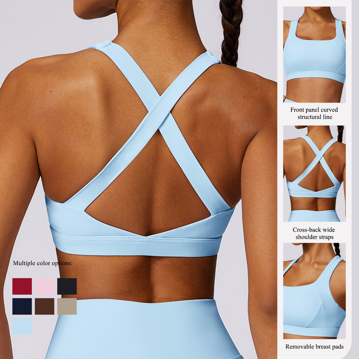 New Summer Women's Shockproof  - Plunge Bra Push Up 리뷰 및 가격