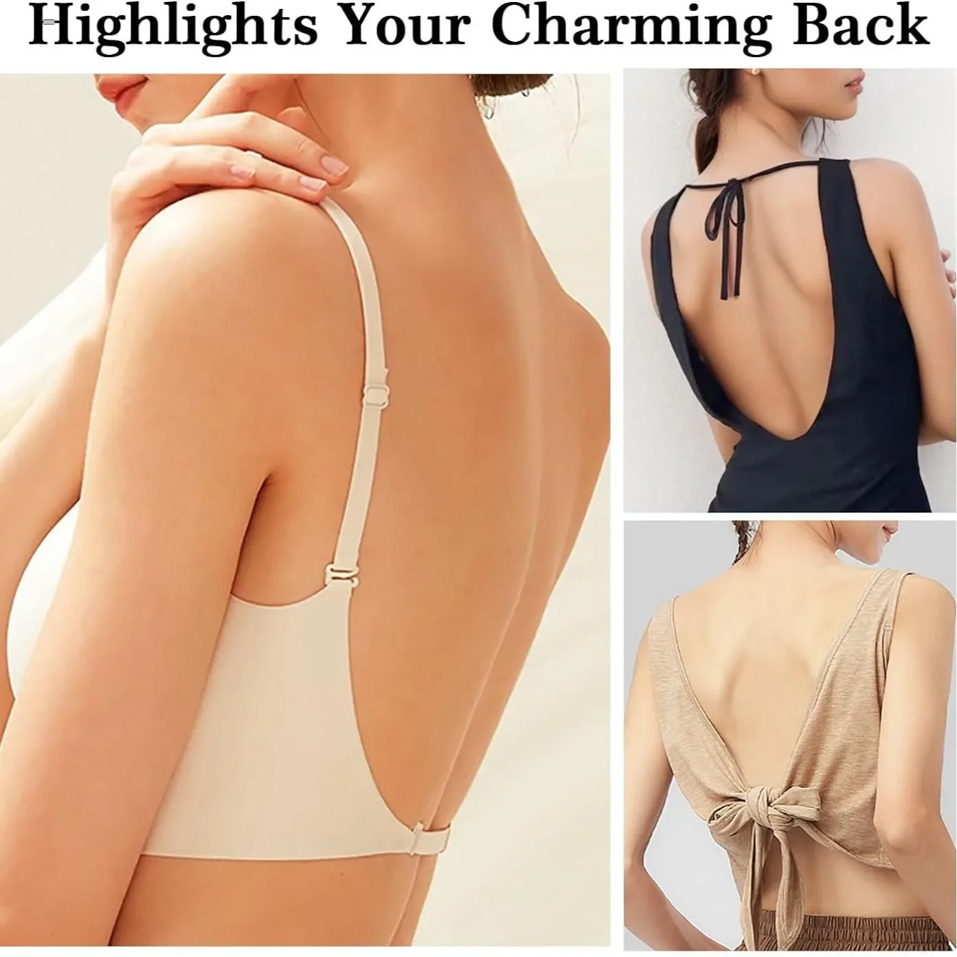 Top RatedSeamlLow Back Bra Sup - Convertible Bra Multiway 리뷰 및 가격